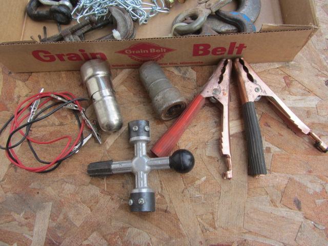 lot 182 image: Safety Chain Hooks, C-Clamps