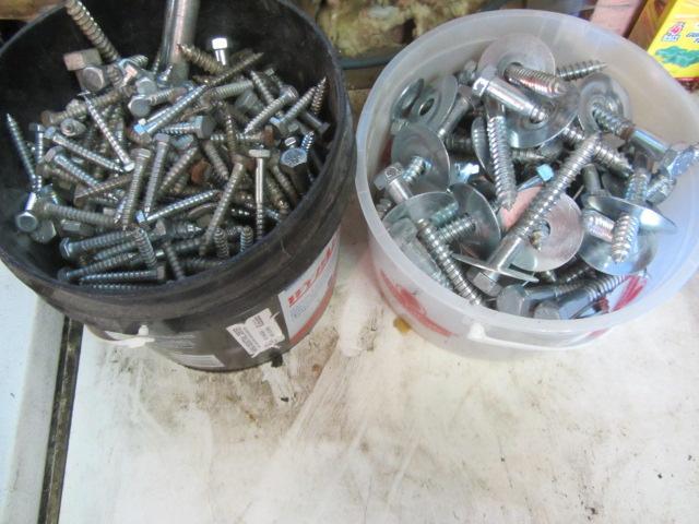 lot 191 image: Carriage Bolts, Lag Screws