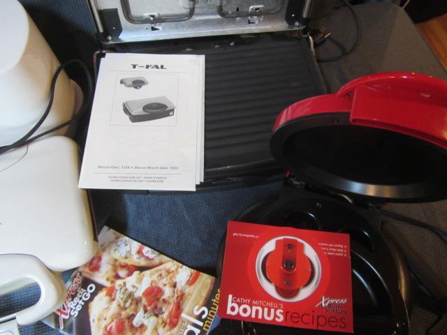 lot 23 image: Grill, Waffle Maker, Toaster