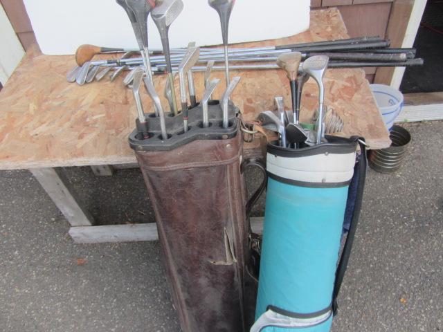 lot 232 image: Golf Clubs & Bag