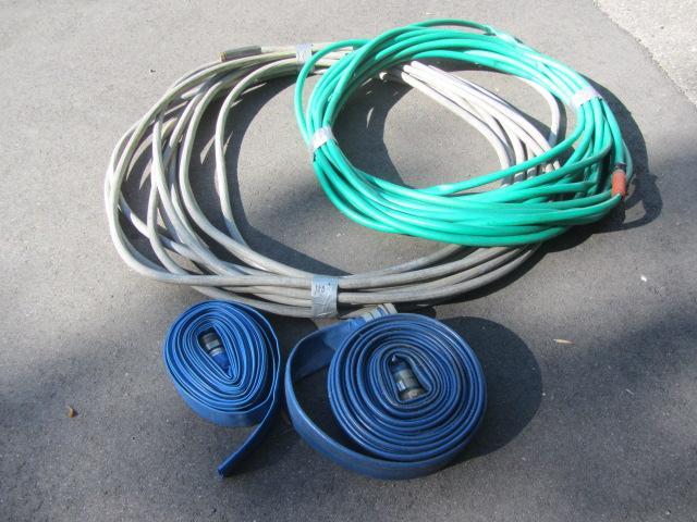 lot 257 image: Garden Hose, Trash Pump Hose