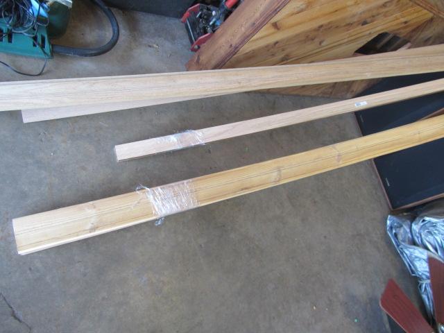 lot 285 image: New Wainscot, Base, Oak Casing