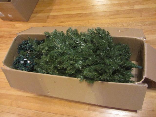 lot 306 image: Bismark 65 LED lighted Tree