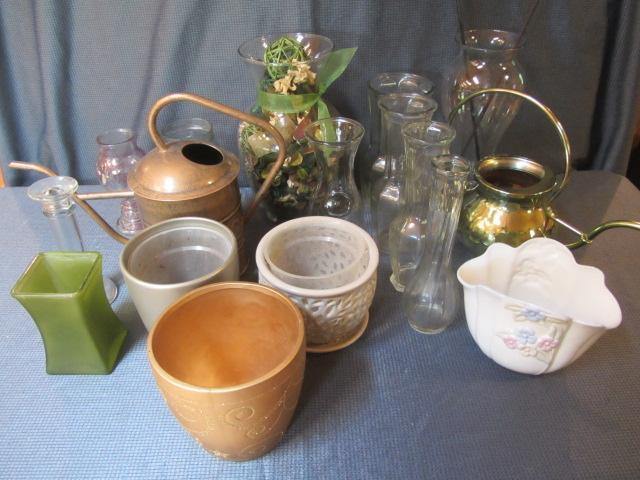 lot 48 image: Watering Cans, Orchid Pots