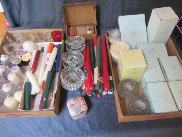 lot 59 image: Tapers, Partylite Candles