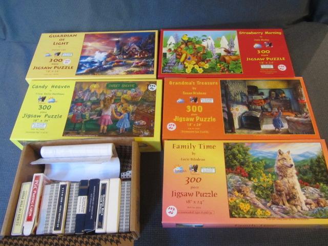 lot 81 image: Puzzles, Cards, Yahtzee