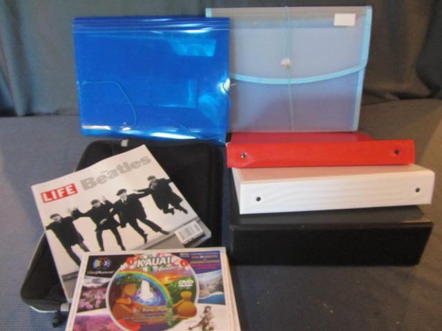 lot 98 image: Beatles Magazine, Binders, Folders