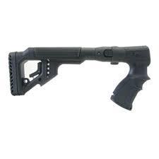 Mako UAS870 Tactical Folding Buttstock with Cheek Piece for Remington 870