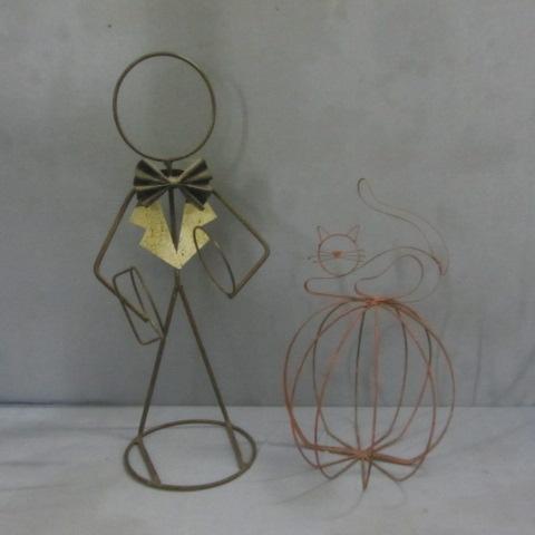 Metal Pumpkin, Wine Holder