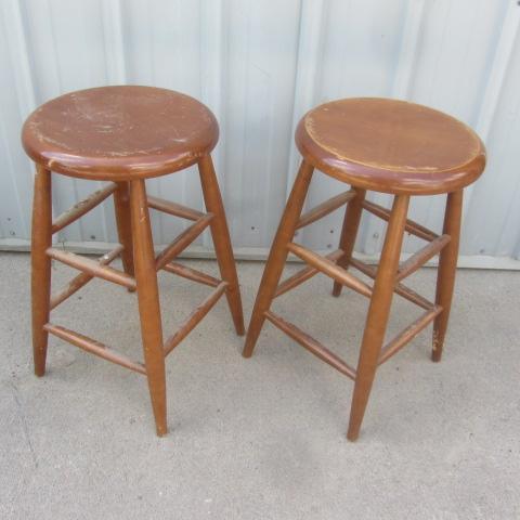Wooden Bar Stools