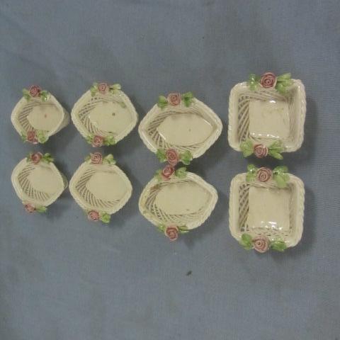 Italian Vintique Nut Dishes