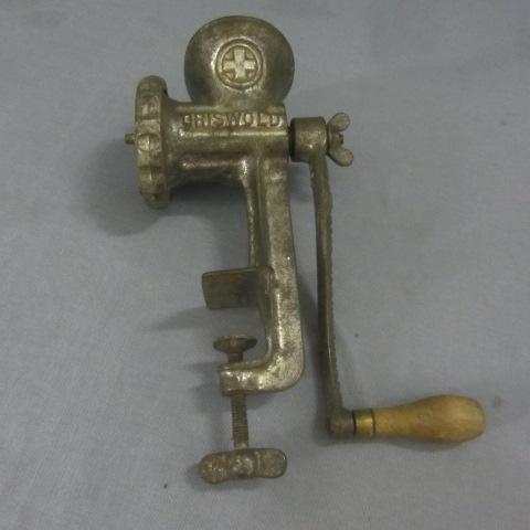 Griswold Meat Grinder