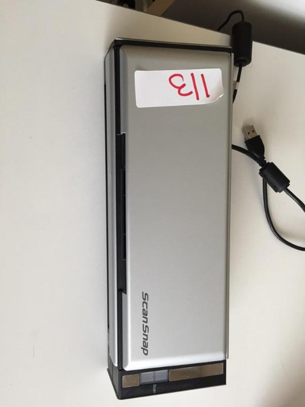 lot 113 image: Scan snap Model S1300 portable scanner....