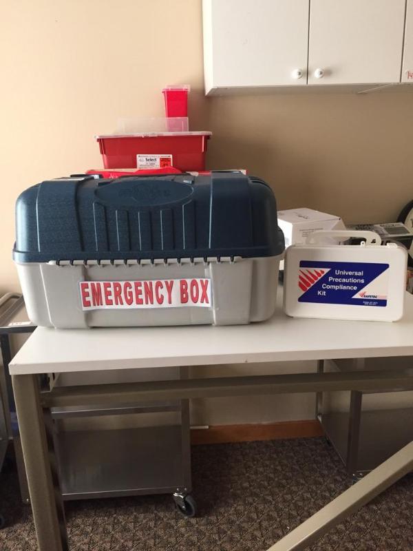 lot 133 image: Flambeau Outdoors Emergency boxtackle box an...