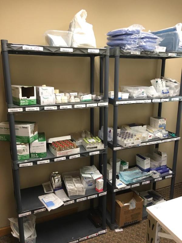 lot 134 image: HUGE lot of medical supplies....