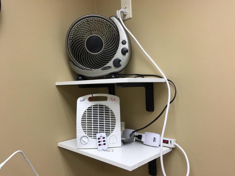 lot 14 image: Comfort Zone heater, Smart Electrician wirele...