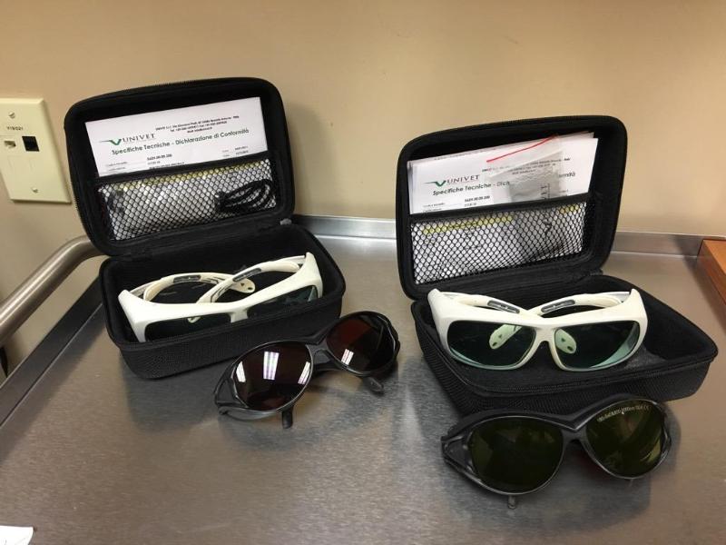 lot 144 image: 2 sets of Univet Optical Technologies glasses...