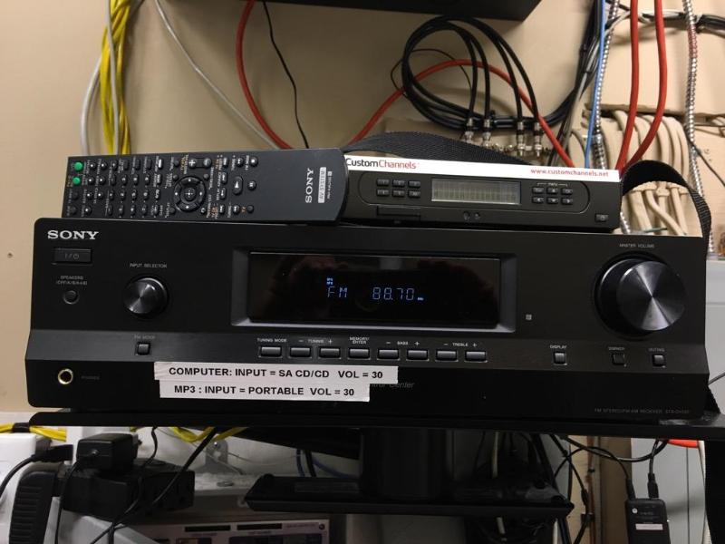 lot 162 image: Sony AmFM Stereo receiver STR-DH130&nbspwit...
