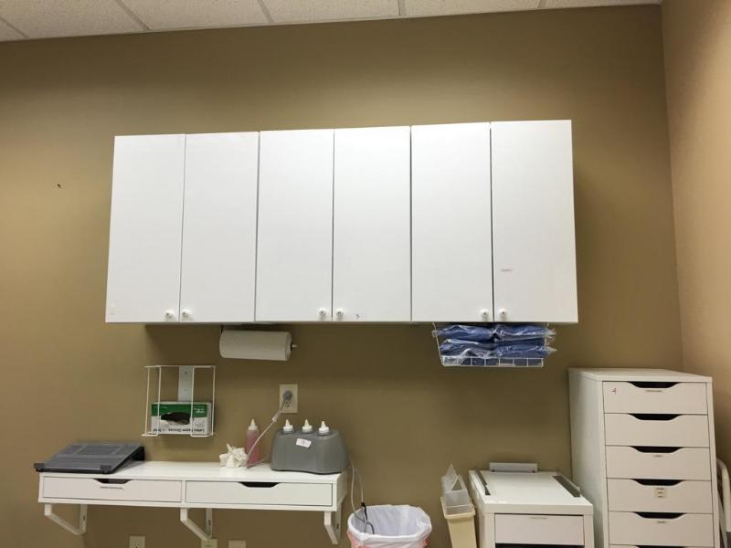 lot 3 image: 3 section wall cabinet 24x30x12 (individually...