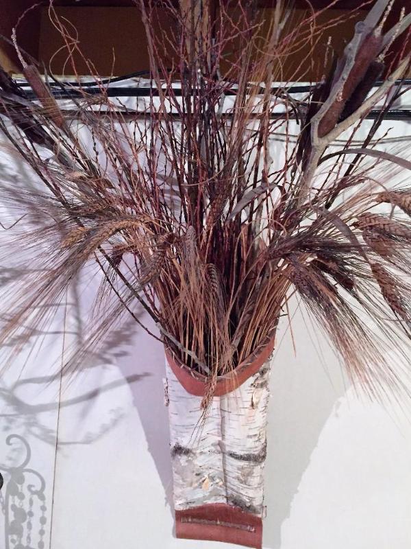 Birch wall hanging