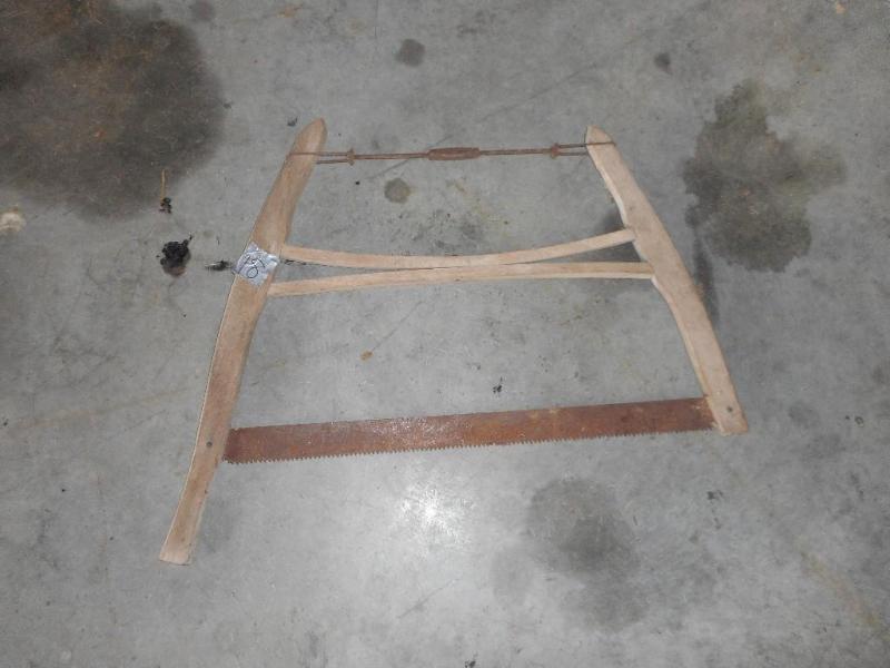 Antique 2-man saw