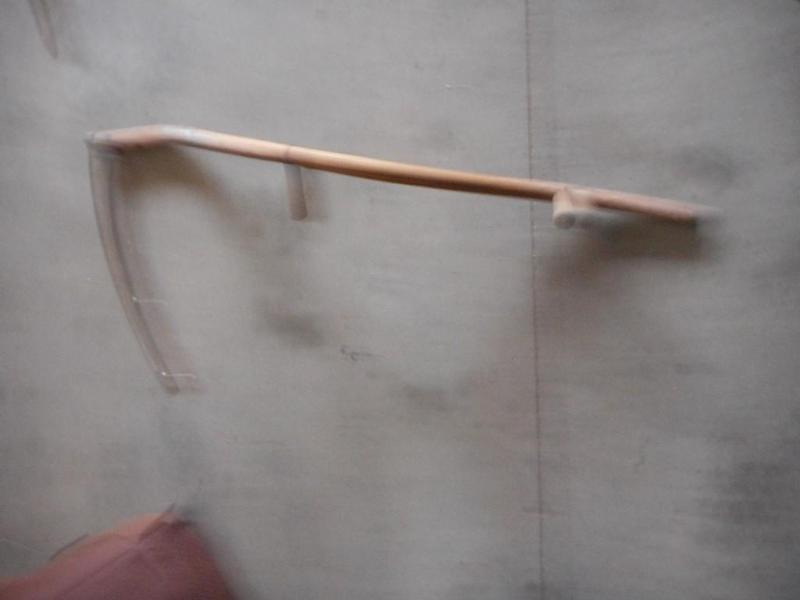 Antique hay scythe