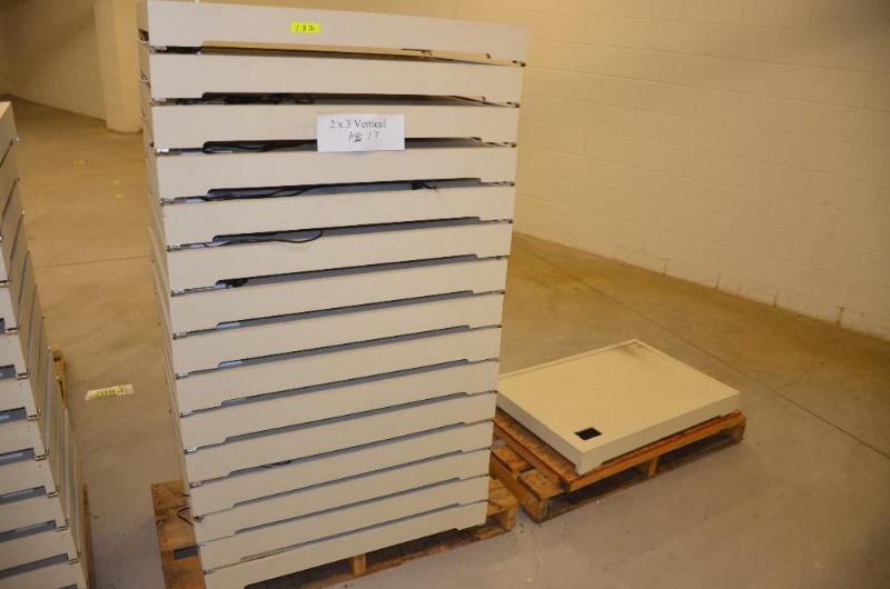 lot 132 image: Wall panels for displaying lights 2x3 feet , ...