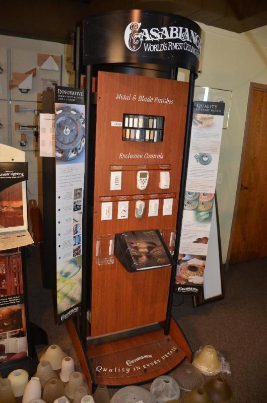lot 79 image: Free standing display with all items attached...
