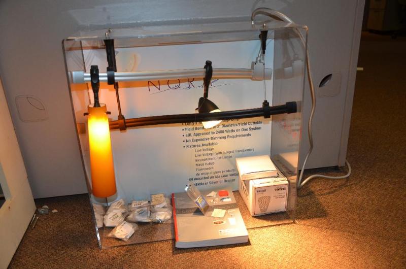lot 87 image: Nora Lighting display and lights...