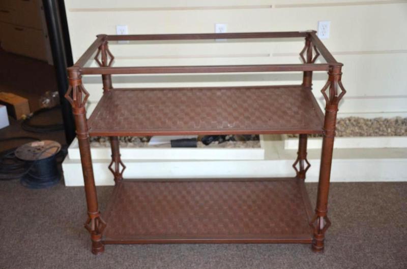 lot 96 image: Iron table 43x23x36"...