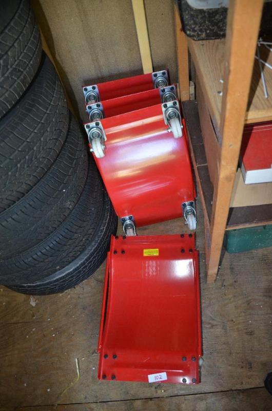 4 car dollies 1000 pound each...