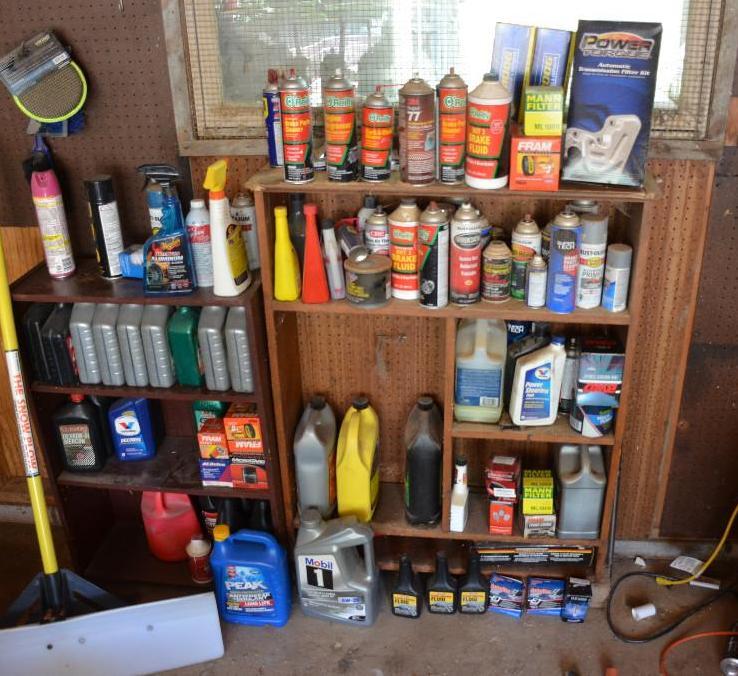 Auto supplies as pictured, oil, filters....Sh...