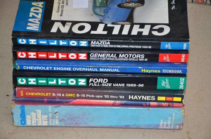 Chilton manuals...