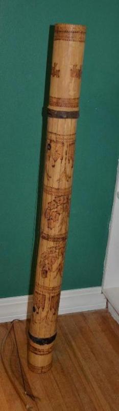 Music instrument with bow, maybe from India, ...
