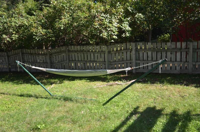 Metal frame hammock 15 feet long....