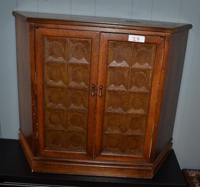 Vintage Wood cabinet 13x29x36&quot...