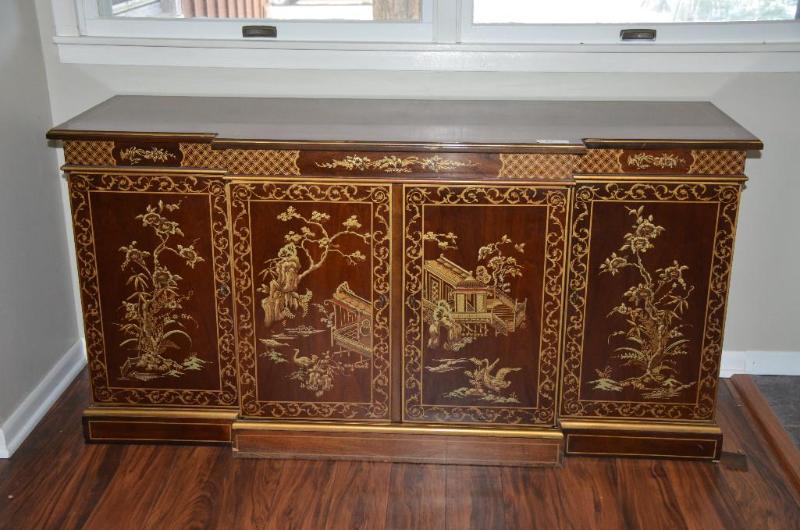 Drexel wood dresser  buffet&nbsp 20x60x31&q...