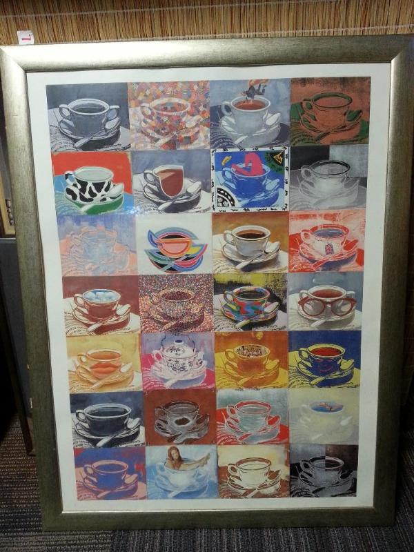 Coffee Cup framed print 27x35&quot...