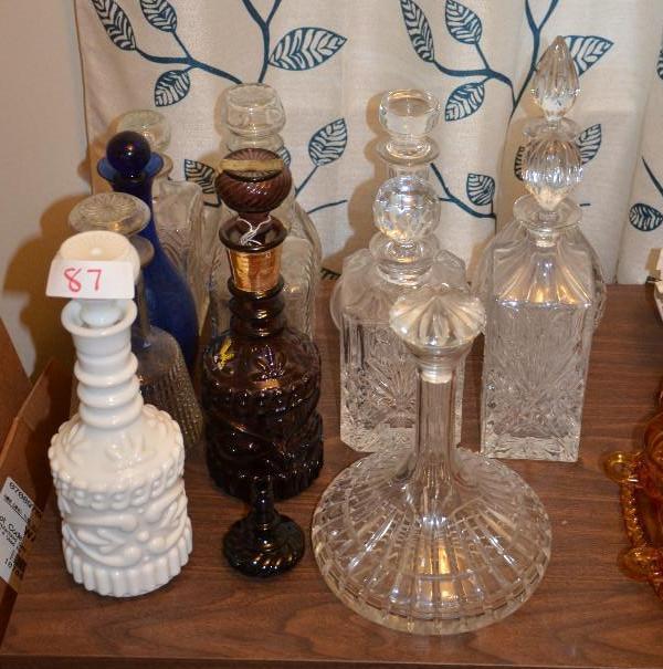 Decanters , the tallest is 12&quot....