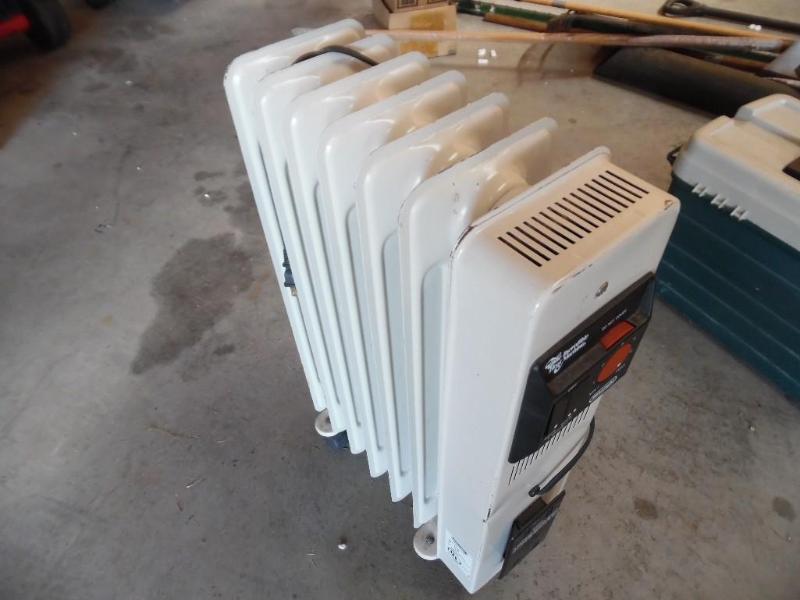Electric oil heater