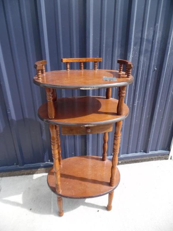Small Wood End Table
