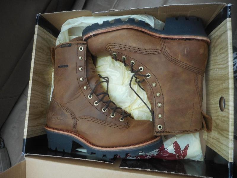 lot 10 image: Chippewa Boots