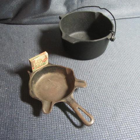 Griswold Ashtray, Cast Pans