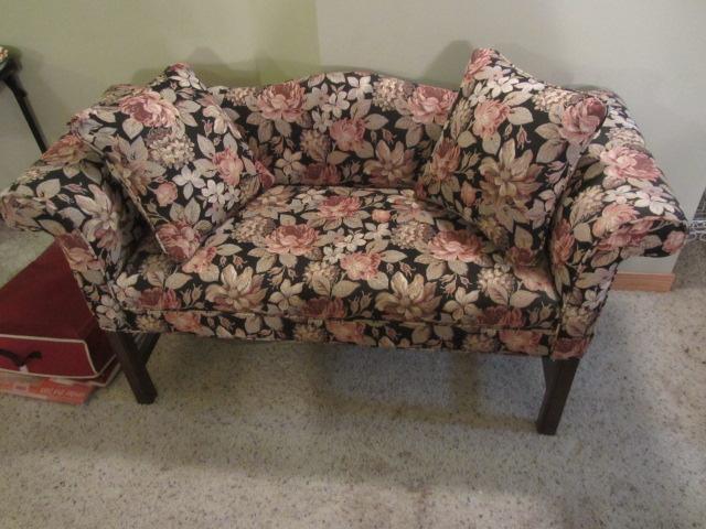 Floral Loveseat