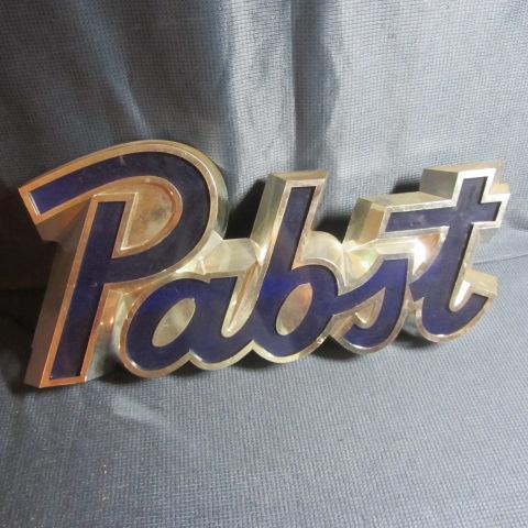 Pabst Lighted Sign