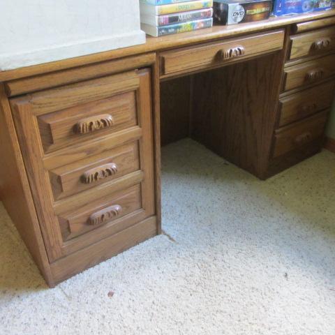 Oak Office Desk