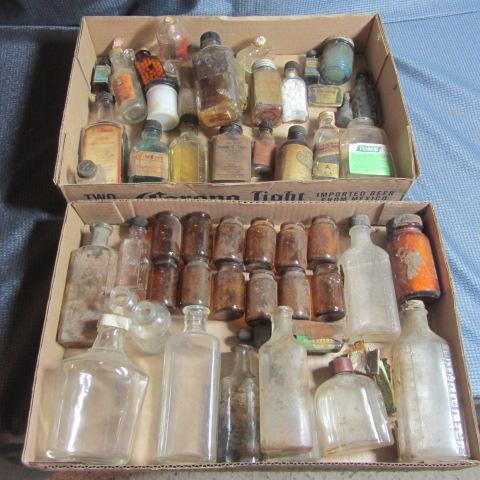Vintage Glass Bottles