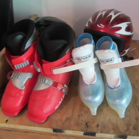 Childrens Ski Boots & Skates