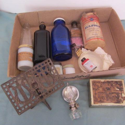 Vintage Bottles, Music Stand