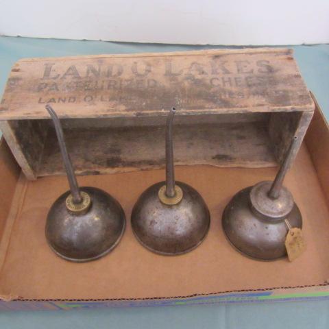 DeLaval Oil Cans, Cheese Box